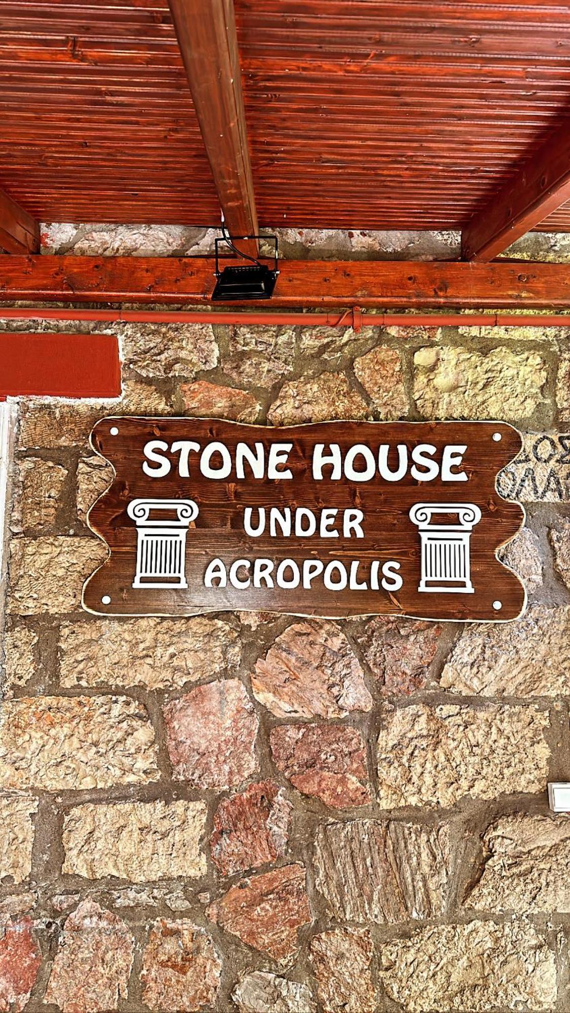 Stone House Under Acropolis Lejlighed Athen Eksteriør billede
